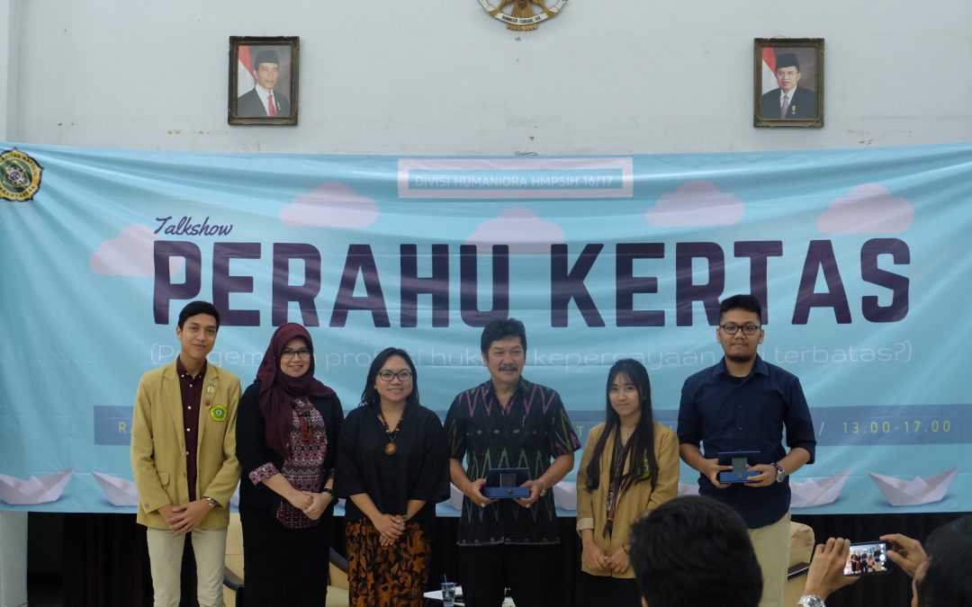 PERAHU KERTAS-2016 : “Solusi Membangun Kepercayaan Diri”