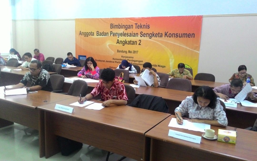 Bimbingan Teknis  Anggota BPSK (Badan Penyelesaian Sengketa Konsumen)