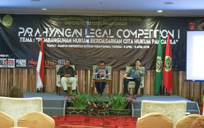 Parahyangan Legal Competition, Membangun Hukum Berdasar Pancasila