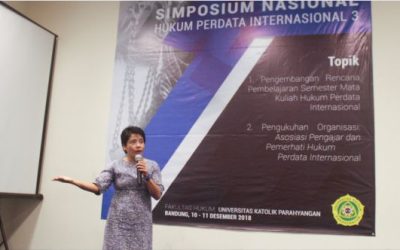 Fakultas Hukum Unpar Menjadi Tuan Rumah Simposium Hukum Nasional: Hukum Perdata Internasional