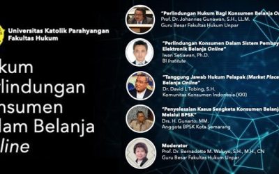 Fakultas Hukum Gelar Webinar Hukum Perlindungan Konsumen dalam Belanja Online