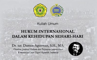 Melihat Perspektif Lain dari Kasus Hukum Internasional dalam Kuliah Umum FH Unpar