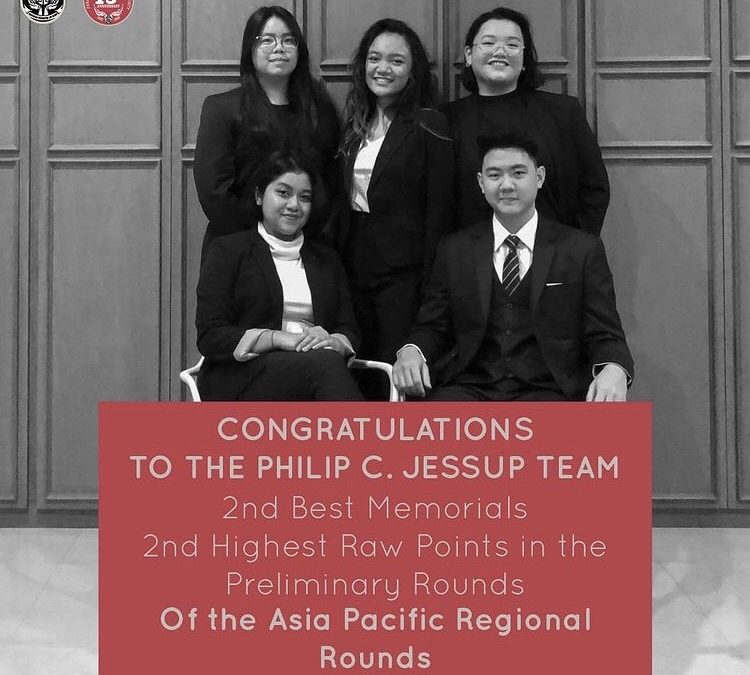 UNPAR MERAIH 2ND BEST MEMORIAL DAN 2ND HIGHEST RAW POINTS DALAM RONDE REGIONAL ASIA PACIFIC KOMPETISI PERADILAN SEMU PHILIP C. JESSUP 2021