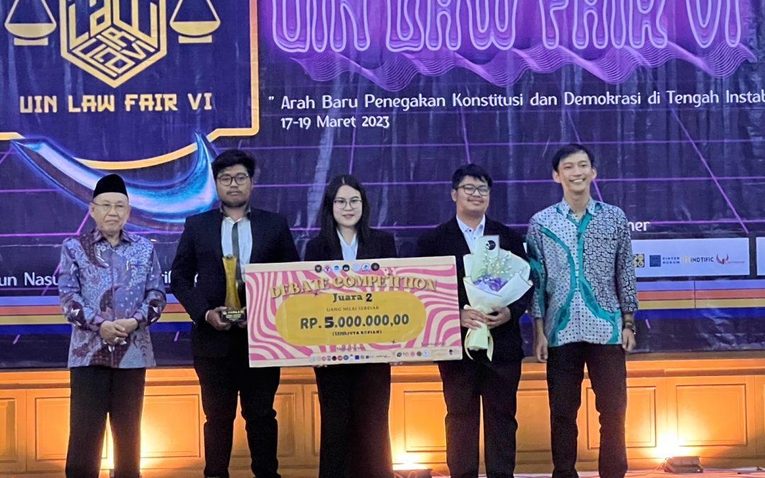 Parahyangan Law Debate Community (PLDC) Meraih Peringkat ke-2 Piala Bergilir Mahkamah Konstitusi Republik Indonesia